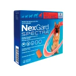 Nexgard Spectra 30.1 a 60 kg – 3 Comprimidos
